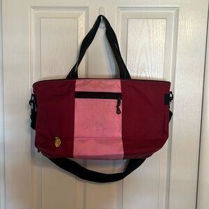 Timbuk2 pink Cargo Tote, size Med, with shoulder strap